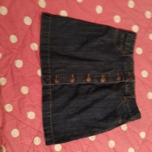 Jean skirt